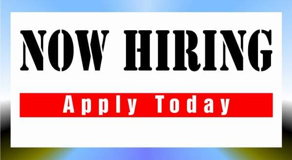 We're Hiring