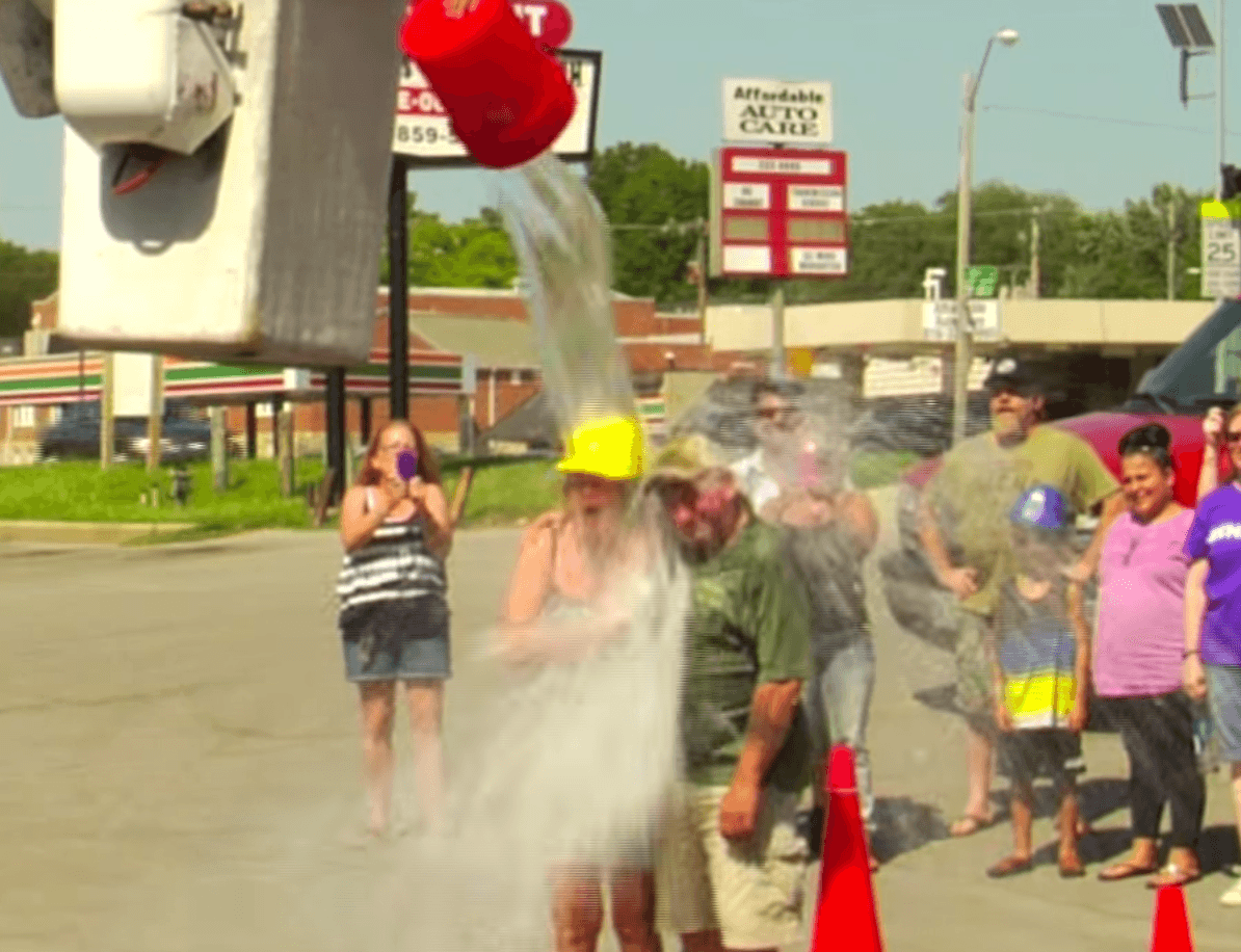 Grade A Tree Care Participates in the ALS Ice Bucket Challenge
