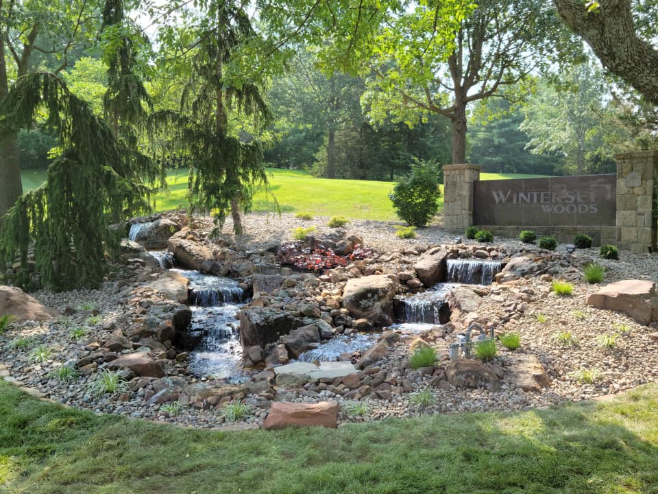 Landscaping project in Prairie Village