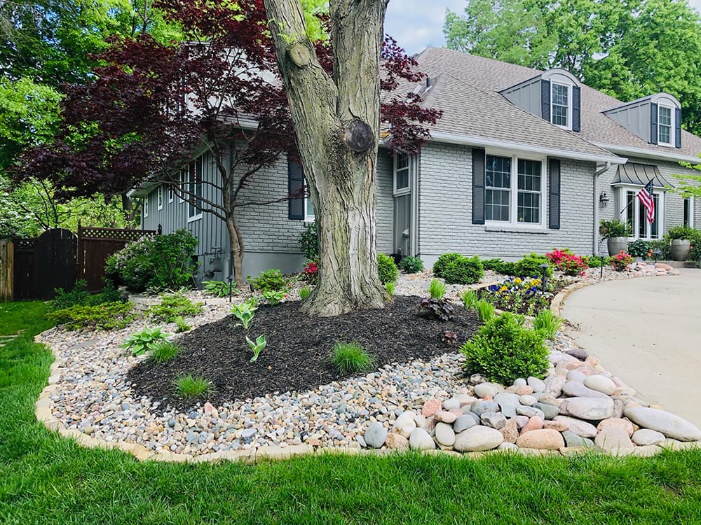 Landscaping project in Lee's Summit