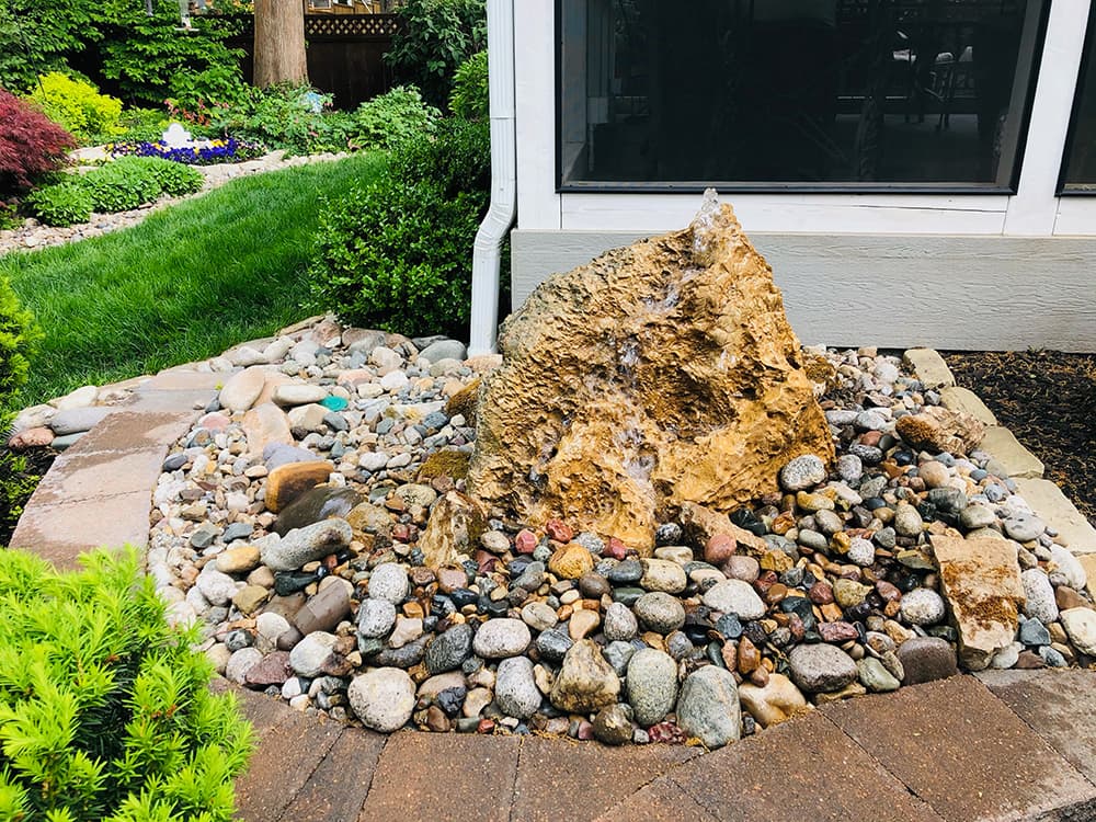 Landscaping project in Prairie Village