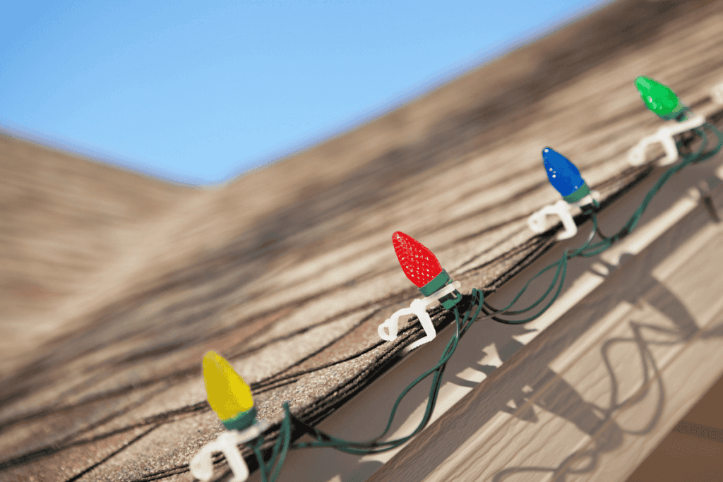 Christmas Light Installation project in Lake Winnebago