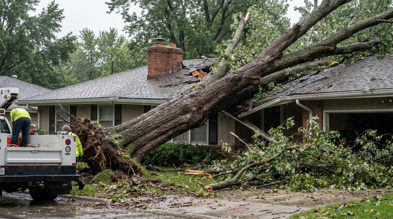 Tree Insurance Claims After Storm Damage in Kansas City