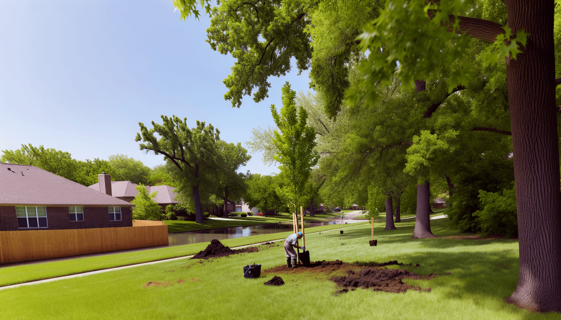 Flood Control: Tree Planting in Kansas City
